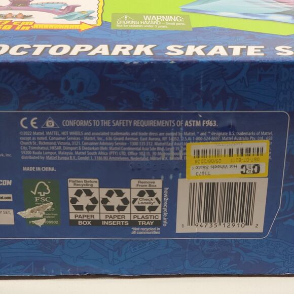 Hot Wheels 2023 Tony Hawk Octopark‎ Skate Set Playset Fingerboard & Shoes NEW - Picture 14 of 16